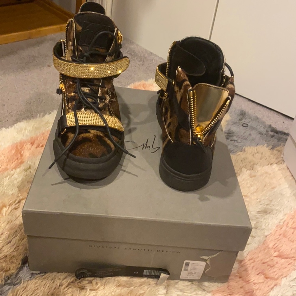 Men’s animal print Giuseppe Zanotti Sneaker size 43